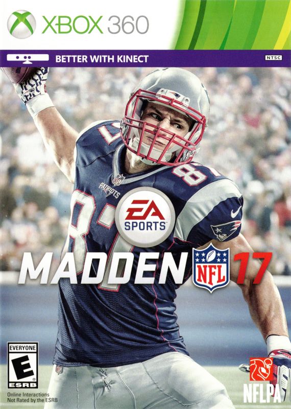 Madden NFL 17 box art for Playstation 3
